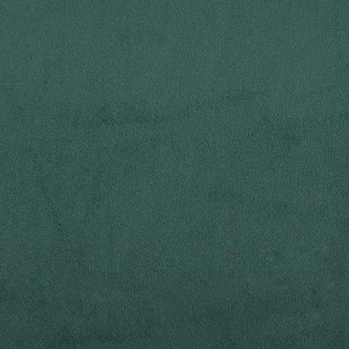 Рамка за легло без матрак Тъмнозелено 80x210 cm Кадифе