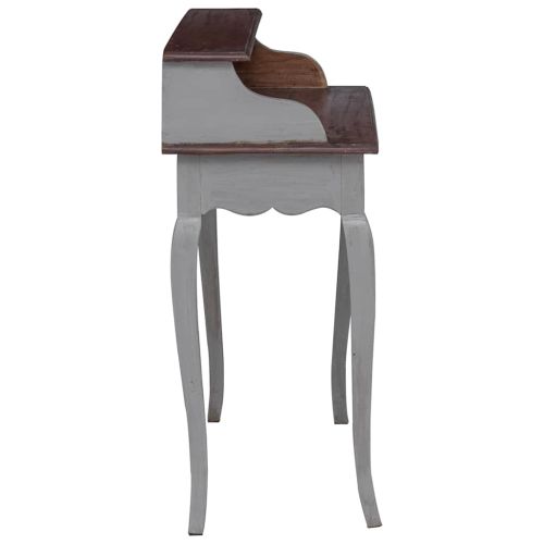 Писалище, масивно махагоново дърво, 80x40x92 см