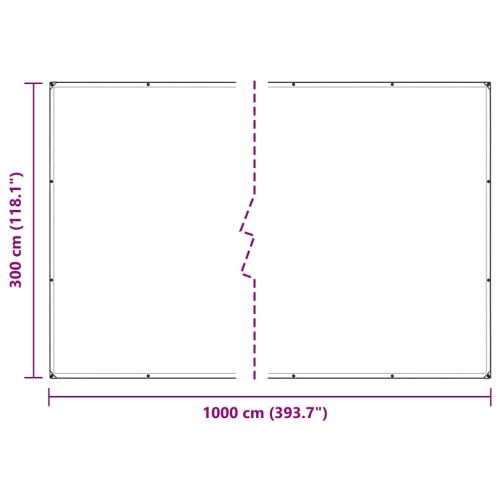 Покривало за растения с капси 3x10 m PVC