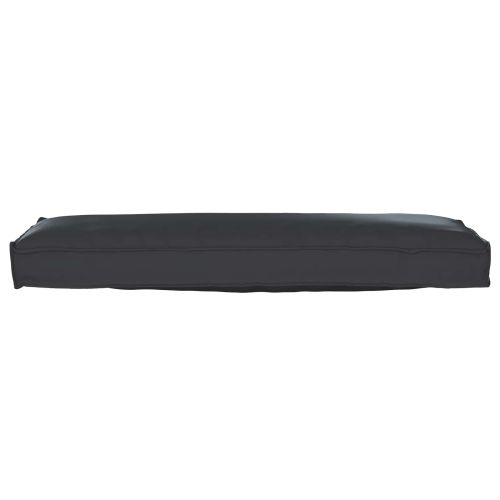 Комплект възглавници за палет 2 pcs Черно 120 x 40 x 8 см