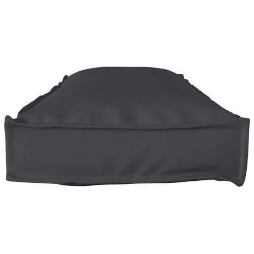Комплект възглавници за палет 2 pcs Черно 120 x 40 x 8 см