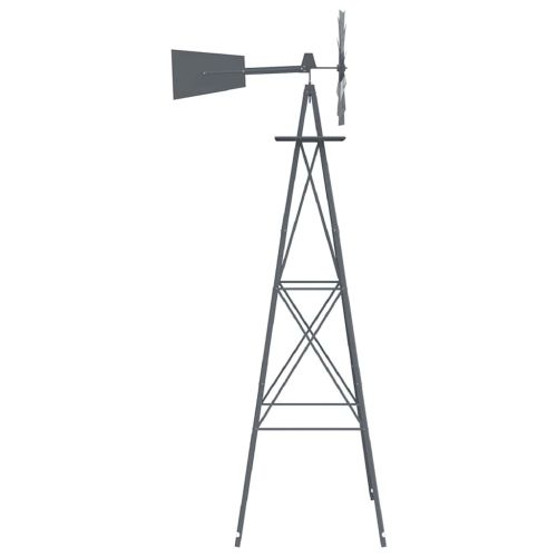 Вятърна мелница Сив 84 x 68 x 245 см Желязо