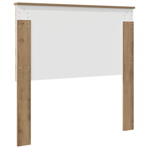 Облегалка за глава с таблото Дъб 100 cm Инженерно дърво