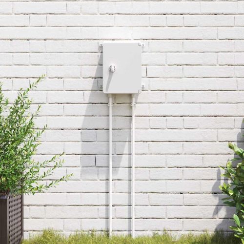 Контролен шкаф Сив 25 x 13 x 24 см ABS пластмаса