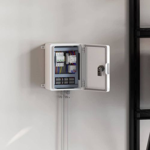 Контролен шкаф Сив 25 x 13 x 24 см ABS пластмаса