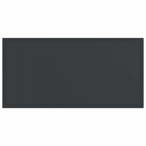 Комплект за хранене в градината 7 pcs Антрацит Полипропилен