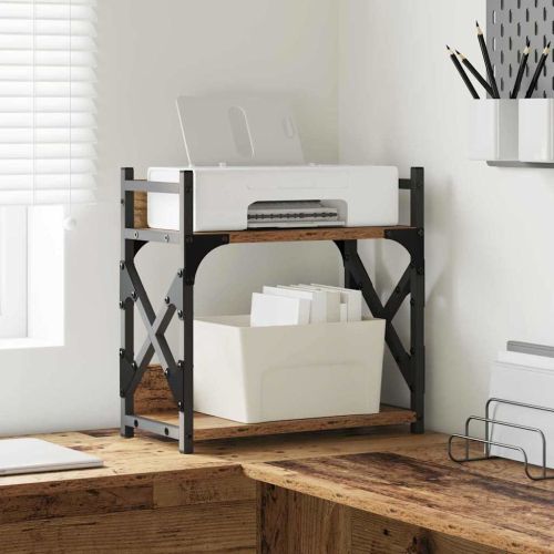 Стойка за принтер Старо дърво 40 x 20 x 40 см Инженерно дърво