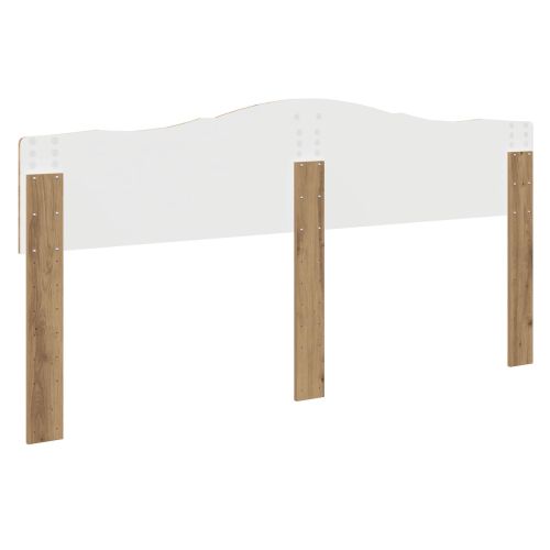 Облегалка за глава Дъб 180 cm Инженерно дърво