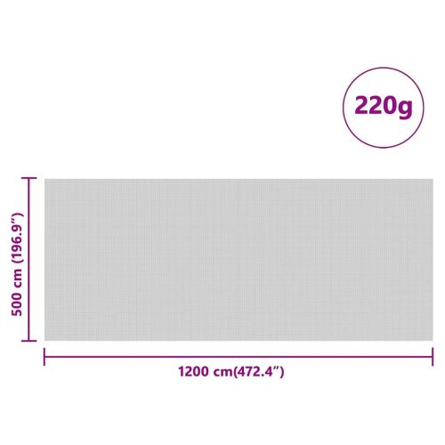 Покривало за силоз Зелен 12 x 5 м HDPE