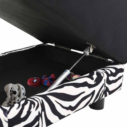 Кучешки диван, черен, 57x34x36 см, плюш