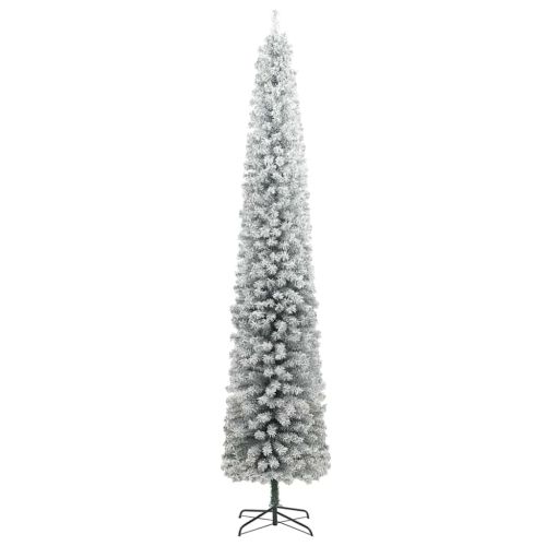С изкуствено коледно дърво с 300 LED светодиода Зелен 270 cm