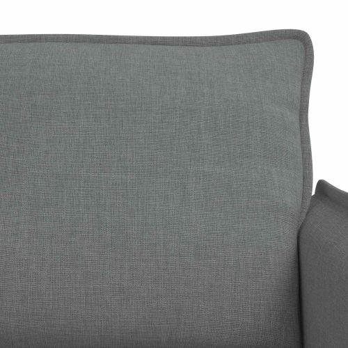 Комплект дивани 2 pcs Тъмносиво 156 x 82 x 85 см Текстил