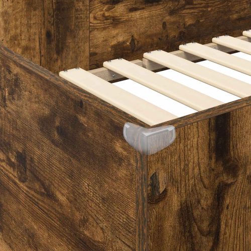 Рамка за двуетажно легло с бюро Димян дъб 90 x 200 cm