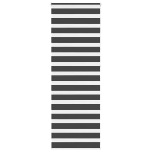 Зеброва щора черна 85x230 см Ширина на плата 80,9 см Полиестер