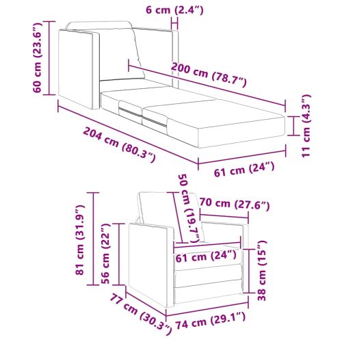 Диван легло 60cm Виненочервен Кадифе