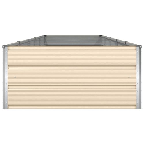 Кашпа Слонова кост 480 x 100 x 45 см Галванизирана стомана