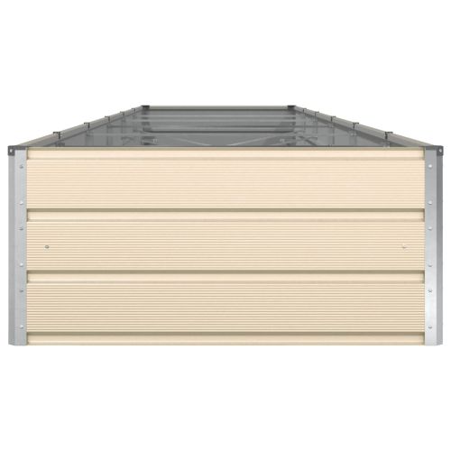 Кашпа Слонова кост 580 x 100 x 45 см Галванизирана стомана