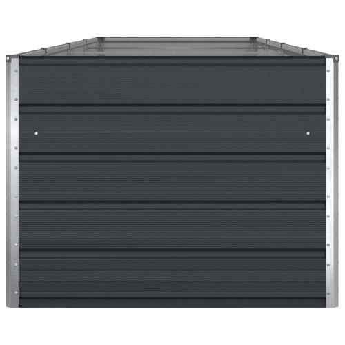 Кашпа Антрацит 195 x 100 x 45 см Галванизирана стомана