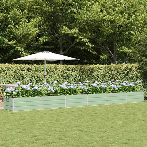 Кашпа Зелен 600 x 80 x 45 cm Стомана