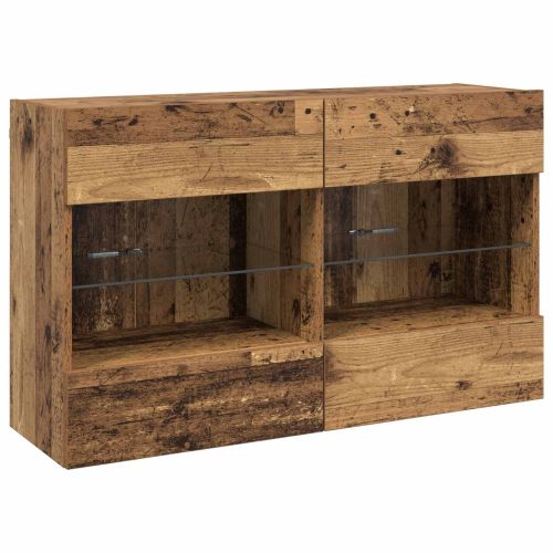 TV стенен шкаф Старо дърво 98,5 x 30 x 60,5 см Инженерно дърво