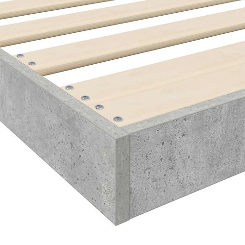 Леглово дъно Циментено сиво 80 x 200 cm Инженерно дърво