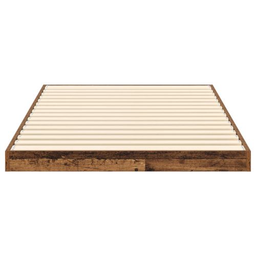 Леглово дъно Старо дърво 80 x 200 cm Инженерно дърво