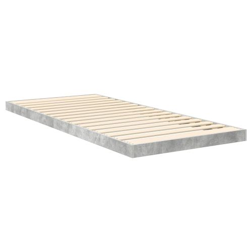 Леглово дъно Циментено сиво 90 x 200 cm Инженерно дърво