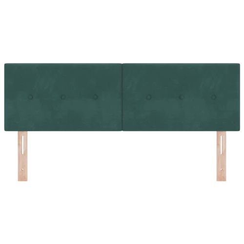 LED глава с LED ленти Зелен 160 cm Кадифе