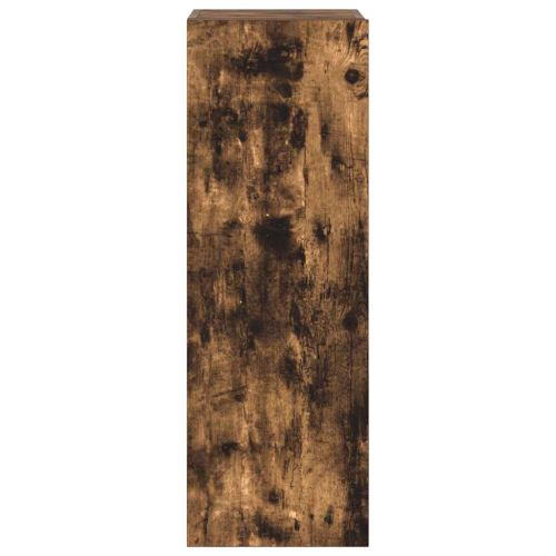 Комплект ТВ шкафове от 5 части, опушен дъб, инженерно дърво