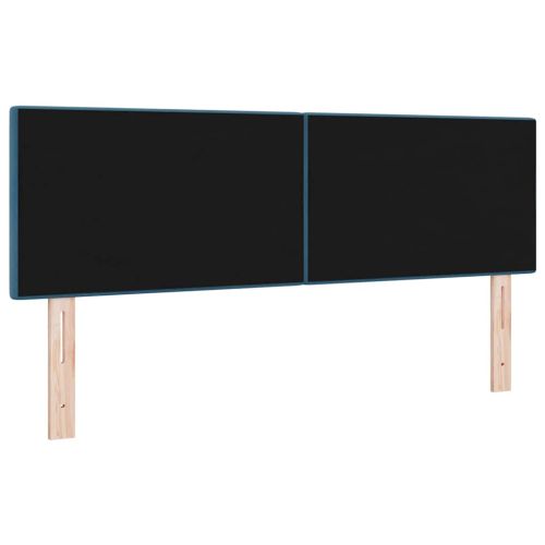 LED глава с LED ленти Синьо 144 см Кадифе