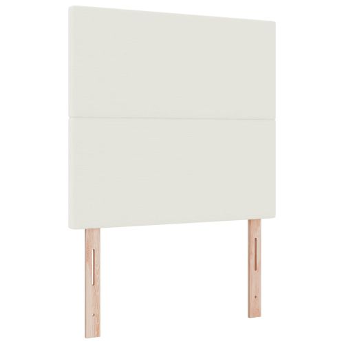 LED глава с LED ленти с таблото Крем 90 cm Кордюрова тъкан