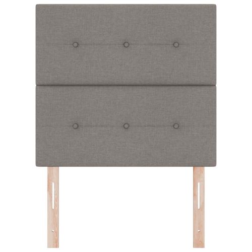 LED глава с LED ленти с таблото Таупе 90 cm текстил