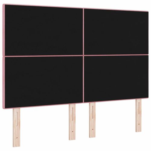 LED глава с LED ленти Розово 144 см Кадифе