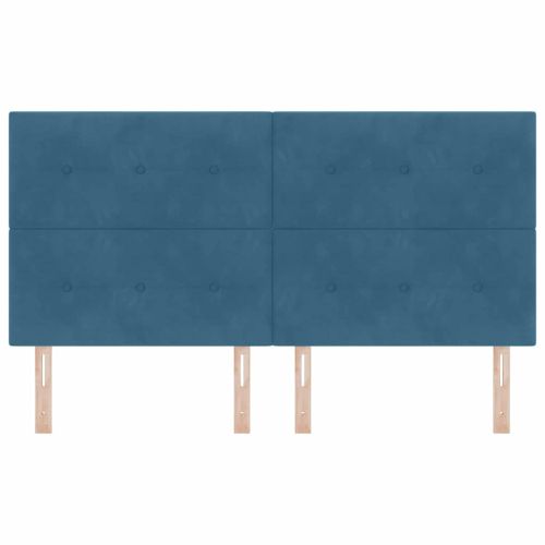 LED глава с LED ленти Синьо 180 cm Кадифе