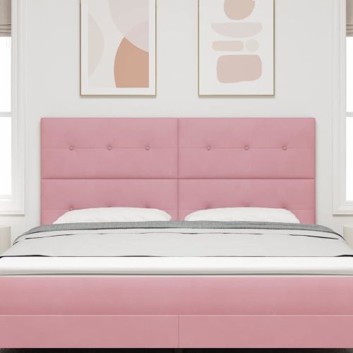 LED глава с LED ленти Розово 180 cm Кадифе