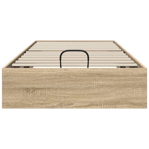 Отоманско легло със съхранение Сонома дъб 193 x 90 x 25 см