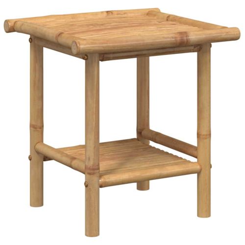 Маса за кафе 45x45x45 см бамбук
