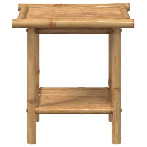 Маса за кафе 45x45x45 см бамбук