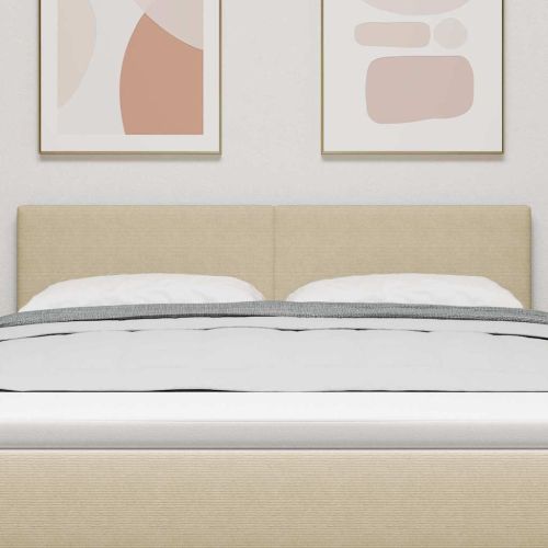 Облегалка за глава Светлозелено сиво 160 cm Кордюрова тъкан