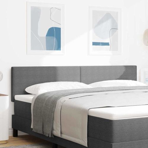 Облегалка за глава Светлосиво 180 cm Кордюрова тъкан