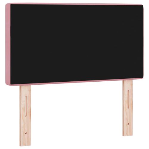 Облегалка за глава Розово 80 cm Кадифе