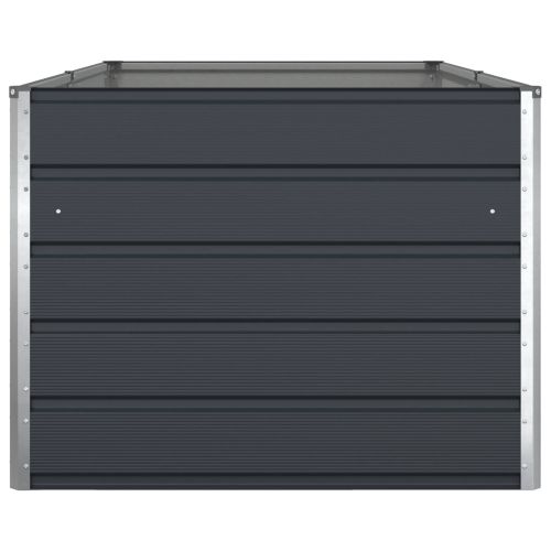 Кашпа Антрацит 195 x 100 x 45 см Галванизирана стомана