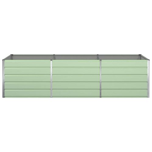 Кашпа Пастелно зелено 195 x 100 x 45 см Галванизирана стомана