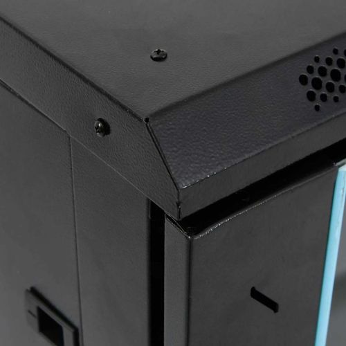 15U мрежов шкаф с въртящи се крачета 19" IP20 60x45x86 см