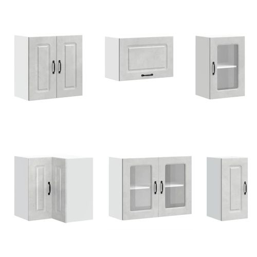 Комплект кухненски шкафове от 11 части Kalmar, инженерно дърво