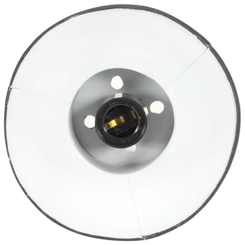 Пенделна лампа 25 W черна кръгла 17 см E27