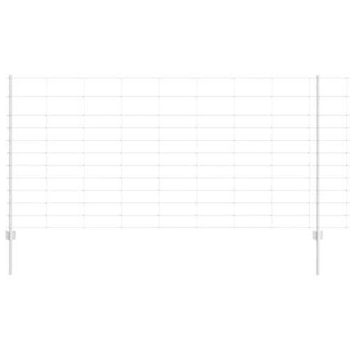 Ограда с пост Сребрист 1,2 x 50 m Стомана