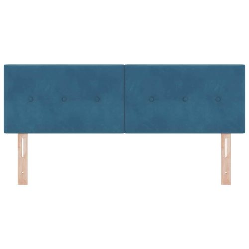 LED глава с LED ленти Синьо 160 cm Кадифе