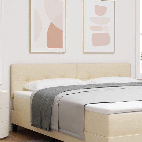 LED глава с LED ленти с таблото Крем 180 cm текстил