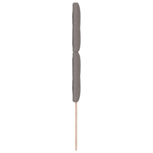 LED глава с LED ленти с таблото Таупе 100 cm текстил